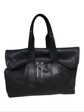 3.1 PHILLIP LIM | Black Leather 31 Hour Tote Bag